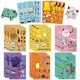 thumbnail image 2 of 8/16 hojas de pegatinas de rompecabezas de Pokémon Pikachu Make-a-Face Assemble Funny Lilo & Stitch Anime Decal DIY Cartoon Children Toy Gifts, 2 of 5