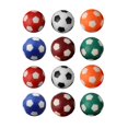 thumbnail image 1 of Splihome 12Pcs Colorful Foosball Table Soccer Balls Mini Table Football Plastic 32Mm, 1 of 10