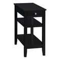 thumbnail image 1 of Convenience Concepts American Heritage Table d'Appoint avec Station de Recharge, Noir, 1 of 9