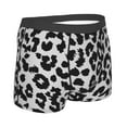 thumbnail image 3 of Fotbe Similar To Leopard Print Men’s Total Support Pouch Boxer Briefs, X-Temp Cooling, Moisture-Wicking Underwear, Regular, Long-leg and Trunk-X-Large, 3 of 9