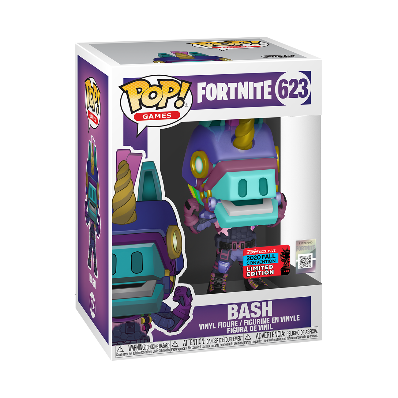 Funko POP! Games: Fortnite- Bash - 2020 Fall Convention Exclusive - image 2 of 8