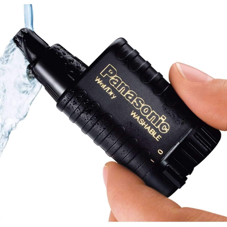 Panasonic ER115 Cordless Nose & Ear Hair Groomer - Wet/Dry