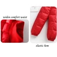 thumbnail image 4 of WIBACKER Winter Puffer Snow Pants for Baby Girl Boy-Toddler Kids Thick Warm Down Ski Trouser, 4 of 6