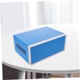 thumbnail image 4 of QUMIIRITY Junction Box Metal Electrical Enclosure Box Metal Blue Iron Protection for Installation 1Set, 4 of 8