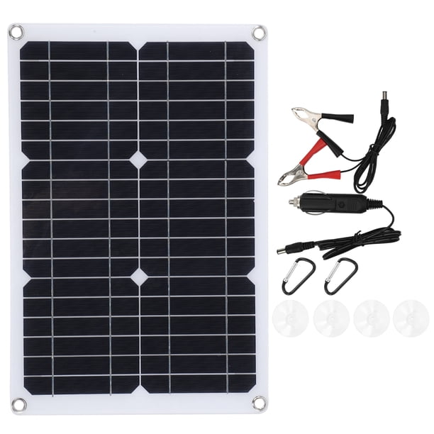 Panel solar de Silicio monocristalino NikouMX 20W 18V