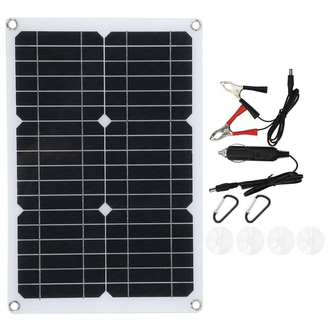 Panel solar de Silicio monocristalino NikouMX 20W 18V