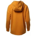 thumbnail image 4 of A2Y Women's Casual Kangaroo Pocket Zip Up Snap Button Sweatshirt Hoodie Jacket (S-3XL) Ash Mustard 2XL, 4 of 5