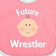 thumbnail image 4 of Inktastic Wrestling Future Wrestler Boys or Girls Baby Bib, 4 of 4