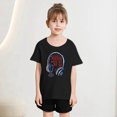 thumbnail image 1 of iTNHFP T-Shirts & Blouses pour Filles, Mignon et Doux, Mode Imprimée, Col Rond, Manches Courtes, Été, Décontracté, Ample, 1 of 4