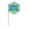 thumbnail image 1 of Organization Tortuosity Specimen Toothpick Flags Cupcake Picks Party Celebration, 1 of 3