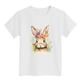 thumbnail image 3 of Girls Shirts Size 18-24 Monthsgirls Clothes Easter Children's Cute Rabbit Easter Egg Casual T Shirt 8472, 3 of 3
