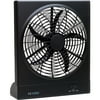 10'' Portable Fan With Tilting Base and AC Adapter