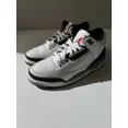 thumbnail image 1 of Nike Air Jordan 3 Retro White Cement Grey Men’s Size 8, 1 of 14