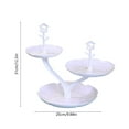 thumbnail image 6 of Yooshoverk 3 Tier Dessert Stand & Fruit Display - Acrylic for Cakes, Cupcakes - Party, Wedding Serving Tray - Table Centerpiece, 6 of 6