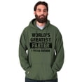 thumbnail image 5 of World's Greatest Farter Funny Fathers Hoodie Hooded Sweatshirt Men Brisco Brands M, 5 of 6
