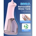 thumbnail image 4 of JTF Cordless Water Flosser for Teeth: 3 Modes & 10 DIY Pressure Levels Portable Oral Irrigator for Braces & Sensitive Gums with 9 Tips & 300ML Tank, Rechargeable Electric Dental Pick for Home Travel, 4 of 10