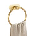 thumbnail image 4 of CNNIK Stainless Steel Bathroom Towel Ring for Bathroom round towel rack- No Drill Required, Round Design (Gold) - Classic Meets Modern, A Must-Have Towel Ring for Bathroom, 4 of 4