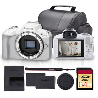 Canon EOS R50 Mirrorless Camera, 24.2 MP, 4K Video, RF-S18-45mm