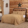 thumbnail image 4 of VHC Brand Burlap Natural Star King Coverlet 51782, 4 of 4