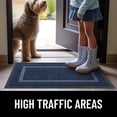 thumbnail image 7 of Smiry Door Mats For Inside, Low Profile Dirt Trapper Front Door Rugs, Fade Resistant Doormats For Outdoor Entrance, 47"x32", Navy Blue, 7 of 7