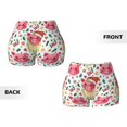 thumbnail image 3 of Sikiie Christmas Cute Pigs Print Workout Shorts Women Scrunch Butt Gym Shorts Seamless High Waist Tummy Control Yoga Biker Athletic Shorts, 3 of 5