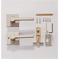 thumbnail image 2 of Sure-Loc VN102 FBL Verona Privacy Door Lever Set - Black, 2 of 5