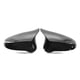 thumbnail image 1 of Tapa del espejo de la puerta con forma de cuerno Espejos retrovisores laterales resistentes a los golpes Cubierta de los accesorios del vehículo Reemplazo para F80 M3 F82 M4 Negro brillante seitruly VI001696-01B, 1 of 6