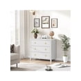 thumbnail image 2 of Studyset 6 Dresser for Bedroom, 47.2" Wide Dresser, Modern Wide Drawer Dresser with Storage, Wooden Closet Dressers Chest of Drawers Freestanding for Bedroom, Nursery, Living Room, 2 of 4