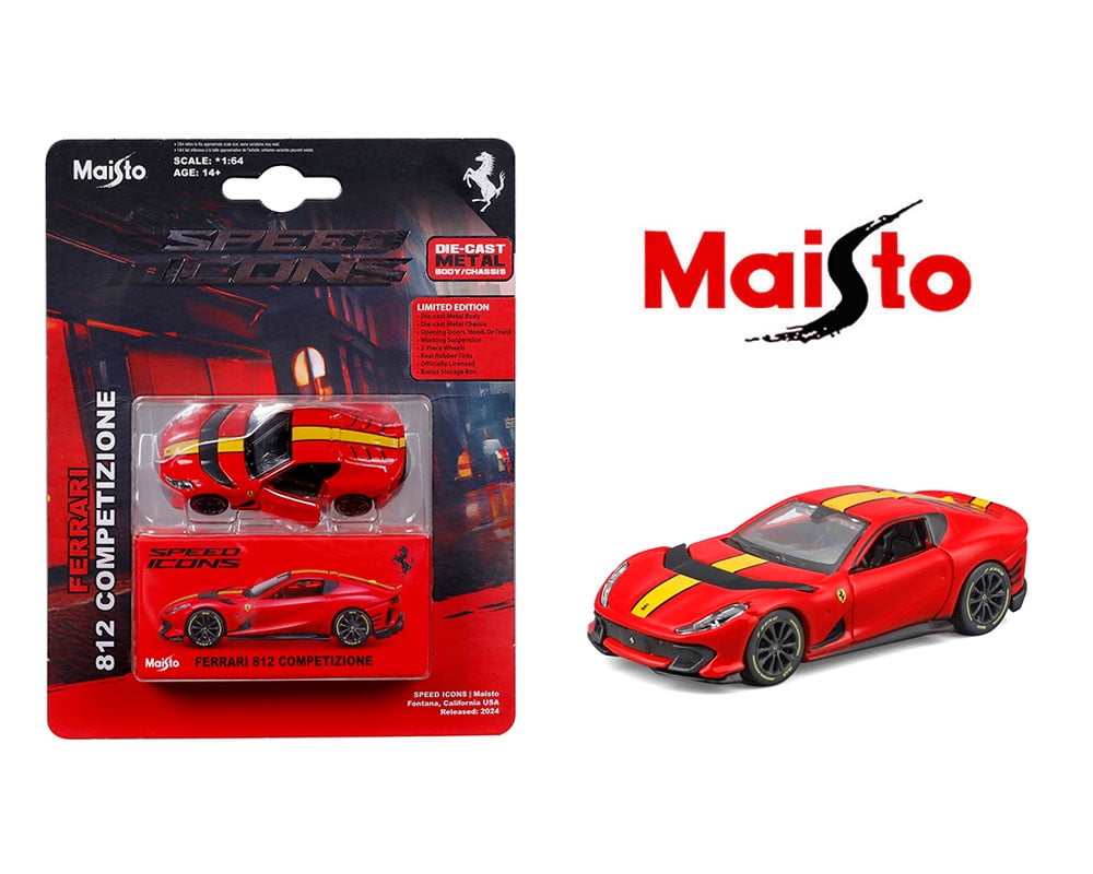 Maisto Speed Icons Ferrari 812 Competizione die-cast model car