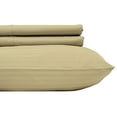thumbnail image 3 of Royal Ensemble de Draps Rayés Beige 600 Fils 3 Pcs Simple-Extra-Long 100 % Coton, Rayé Satin, Poches Profondes, 3 of 4