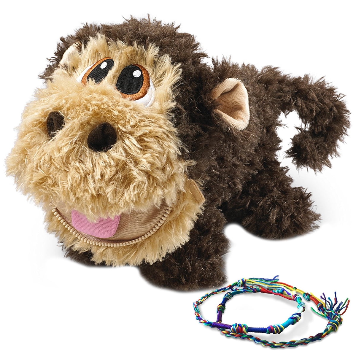 3pk Baby Stuffies Squishy Toys Plush Stuffed Animals & Friendship Bracelets Kids 