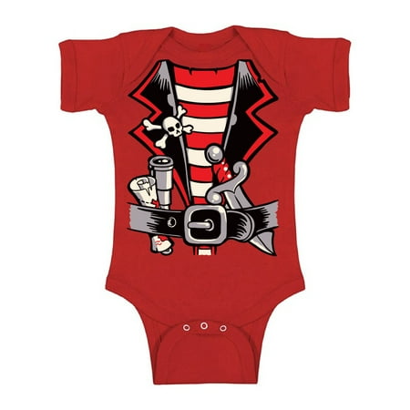 

Awkward Styles Halloween Baby Bodysuit Pirate Romper