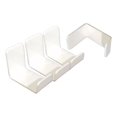 thumbnail image 2 of Soporte acrílico para auriculares Yotijar 4 piezas universal con cinta adhesiva fuerte blanco, 2 of 10