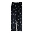 thumbnail image 1 of Pantalones de pijama de lana Kawaii Hello Kitty para mujeres y niñas, estampado navideño de gato y gatito de dibujos animados S, 1 of 2