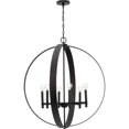 thumbnail image 2 of P400392-31M Progress Lighting Allegheny - 6 Light Chandelier-35.5 Inches Tall and 32 Inches Wide-Matte Black Finish, 2 of 16