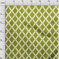 thumbnail image 3 of oneOone Cotton Flex Light Green Fabric Geometric Sewing Material Print Fabric By The Yard 40 Inch Wide, 3 of 5