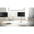 thumbnail image 2 of FITUEYES Design Corner TV Stand for 37-65 Inch, Modern TV Stand with Marble Textured Glass Base and Concealed Storage, Master Series., 2 of 5