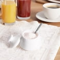 thumbnail image 5 of Elborse Marble Salt Cellar With Lid & Spoon White 3" inches Salt Box, Salt Bowl, Sugar Container for Kitchen Countertop, Salt & Spice Holder, Ideal For Gift, 5 of 7