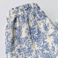 thumbnail image 4 of Favoffer Kids Pants Cute Print Ankle-length Cotton Gauze Thin Elastic Waist Beam Foot Home Wear Bottoms Mosquito Proof Casual Long Trousers for Indoor Relax Summer Outdoor Play 12M-9Y, 4 of 5