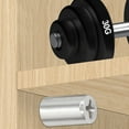 thumbnail image 2 of 10pc Self-tapping Screws Cabinet Bracket Laminate Support Glass Studs Pegs, 2 of 8