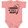 thumbnail image 3 of Inktastic I Hooked Opa's Heart with Fishing Rod Boys or Girls Baby Bodysuit, 3 of 5