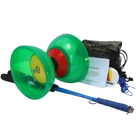 Flight Pro System 5 Green Triple Bearing Full Sized 5 Chinese Yoyo Diabolo