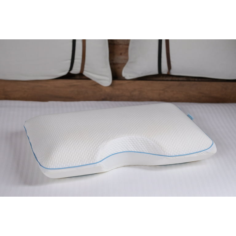 Wife Pillow. Medium Support. Arm Hole Slots for Cervical, Shoulder Pain Relief. adjustable. Side, Back, Stomach Sleeping. Bamboo Charcoal Memory Foam