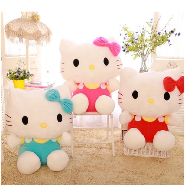 20cm Hello KT gato de peluche de juguete postre gato muñeca lindo gato Regalo de Cumpleaños muñeca almohada