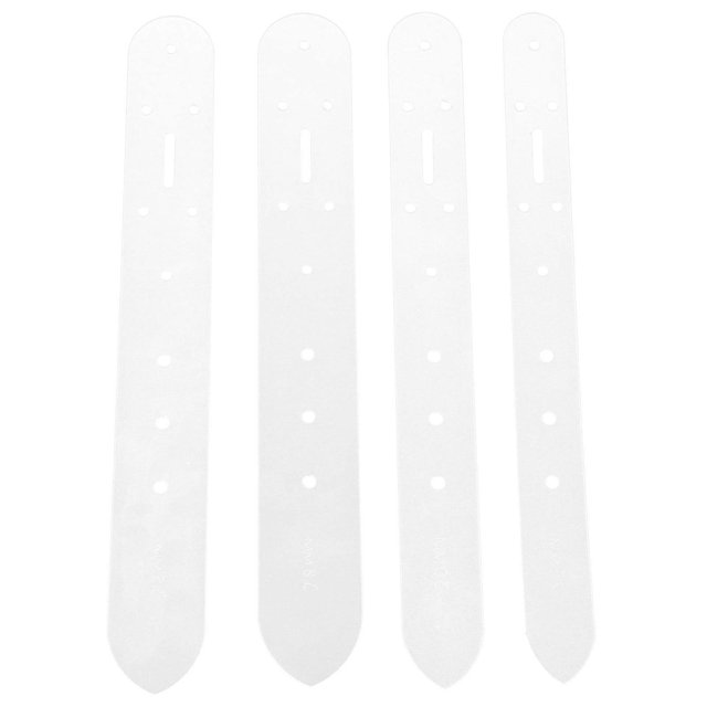 4pcs Belt Stitching Punches Stencil Leather Craft Tools Multi-function Belt Puncher Template Crafts Tools