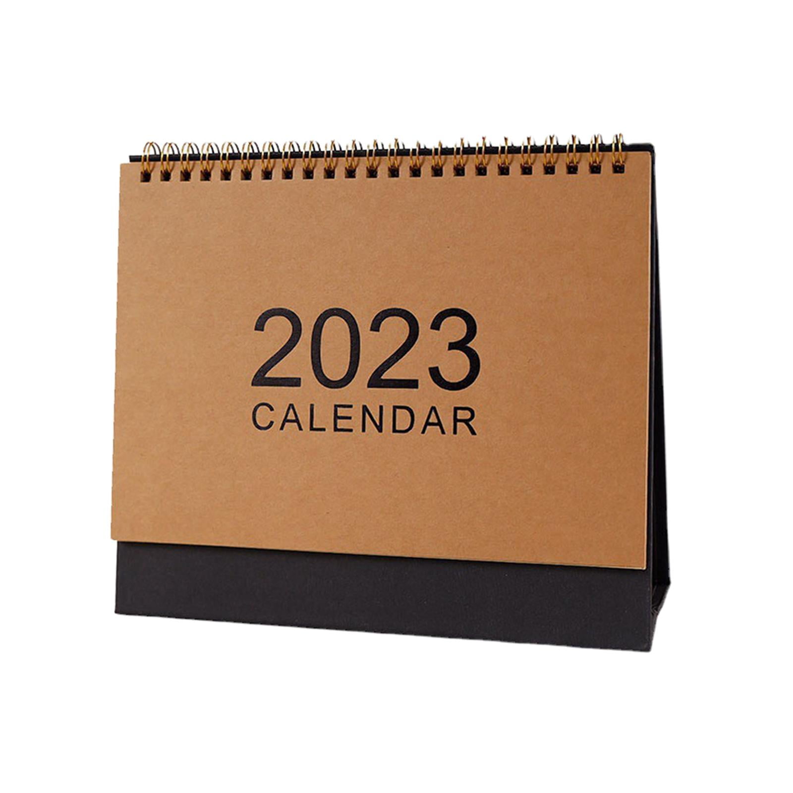 Daily Paper Folding Calendar Agenda Monthly Scheduler Monthly Desktop ...