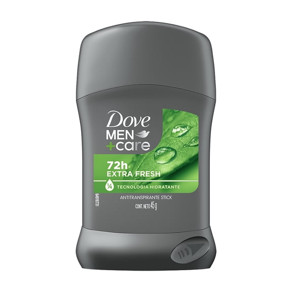 Desodorante antitranspirante Dove Extra fresh en barra para caballero 45 g