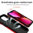 thumbnail image 6 of For iPhone 14 - Gold Armoured Case With Ring Holder Stand Camera Shutter, 6 of 9
