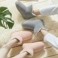 thumbnail image 5 of AUXDIQ Women Men Winter Boots Slippers Home Warm Fleece Booties Slipper Anti Slip House Shoes Indoor Outdoor, 5 of 5