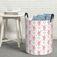 thumbnail image 7 of KLL Hello Rabbit Waterproof Foldable Laundry Hamper Bucket with Handles for Storage Bin,Kids Room,Home Organizer (Medium ), 7 of 7